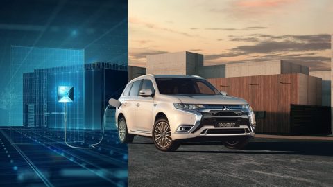 Afbeelding voor Gratis laden met nieuwe Mitsubishi Outlander PHEV