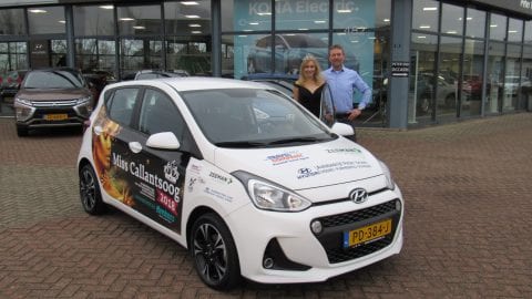 Afbeelding voor Miss Callantsoog 2018 neemt gratis Hyundai i10 in ontvangst