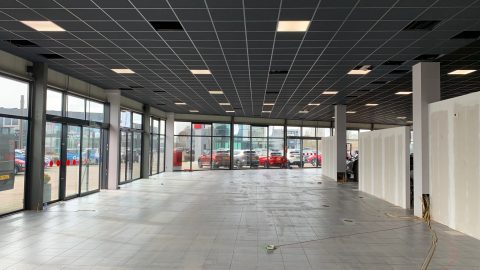 Afbeelding voor Nieuwe showroom Schagen krijgt steeds meer vorm