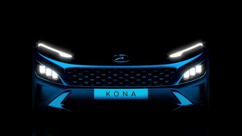 Afbeelding voor Hyundai toont eerste glimp gefacelifte KONA en KONA N Line